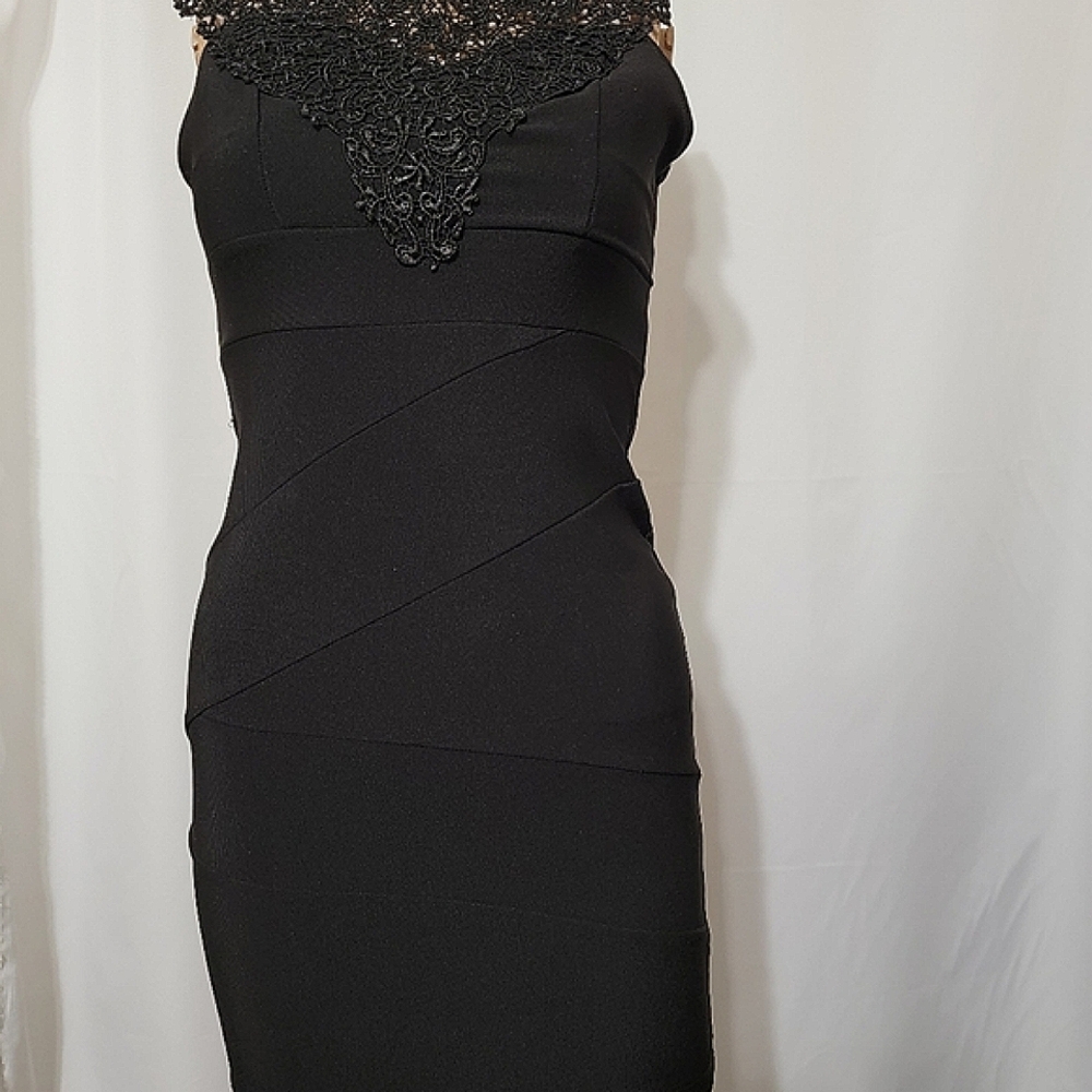 Iris Los Angelo's little black dress size small NWOT